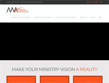 Tablet Screenshot of ministryadvantage.org